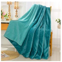 berber fleece sherpa flannel thick cotton winter insulated hood blanket bedroom living room outdoor travel wrap convenient take