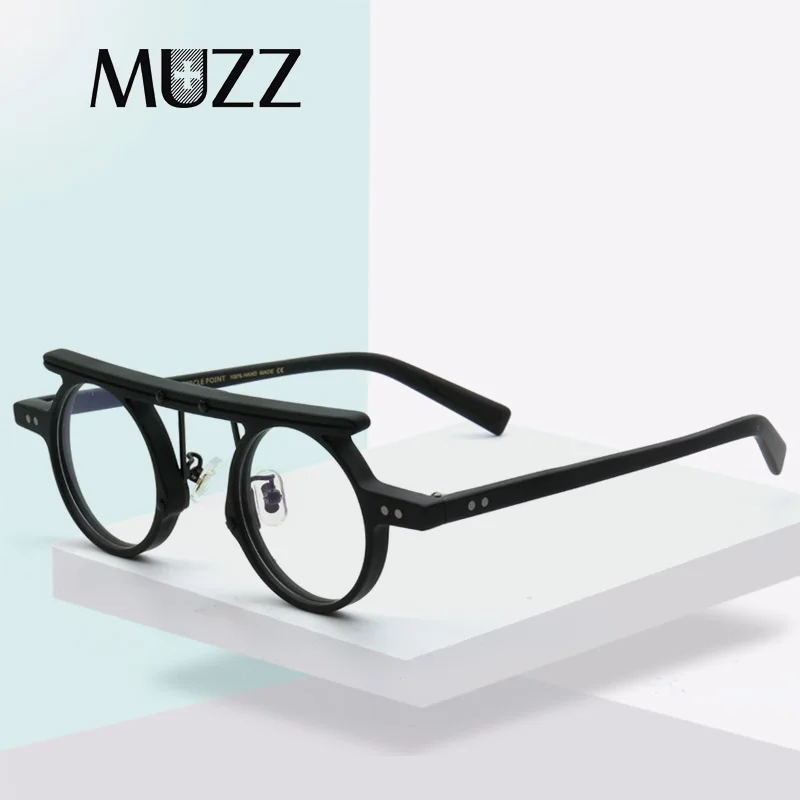Ацетатные круглые оправы для очков дальнозоркости мужские винтажные оптические