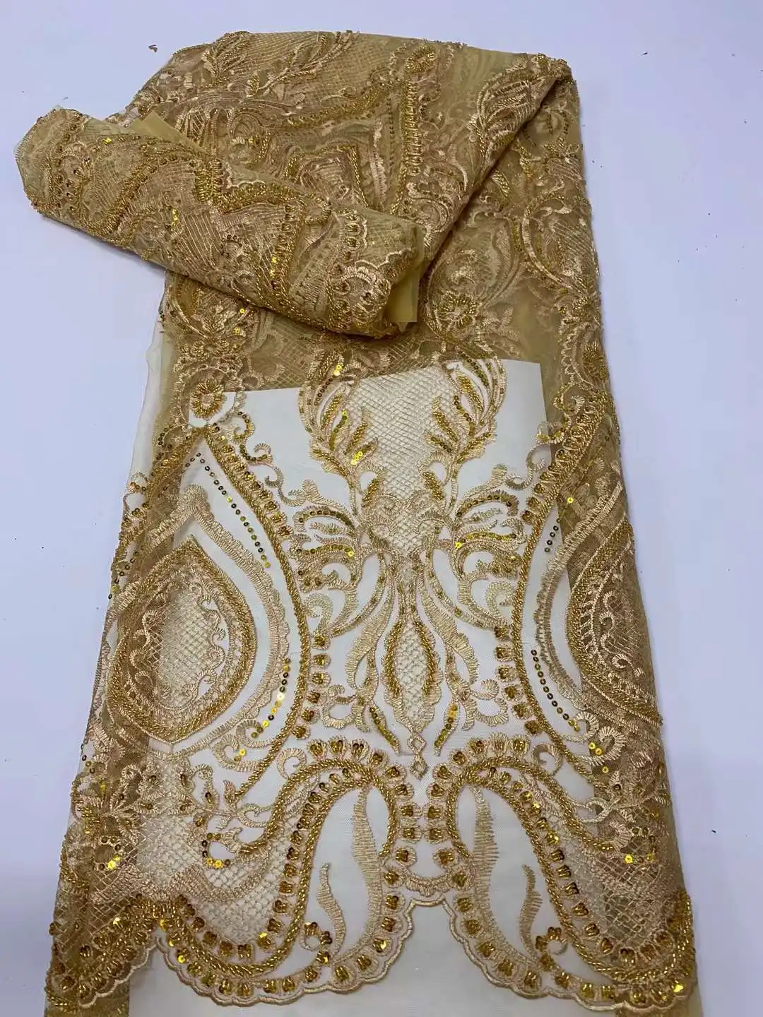 

Популярные ткань, расшитая бисером африканская кружевная ткань с блестками/расшитые пайетками французское Тюлевое Сетчатое кружево для вечерние платья/торжественное платье