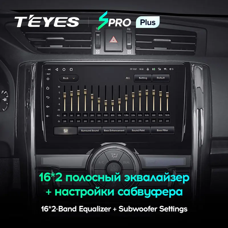 TEYES SPRO Plus Штатная магнитола For Тойота Марк Х 130 Toyota Mark X 2 X130 2009 - 2019 Android 10 до 8-ЯДЕР 4 +