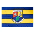 Округ Лонгфорд, флаг ирландского штата, x 90 см, баннер, 100D полиэстер, 3 Х5 фута, латунные кольца