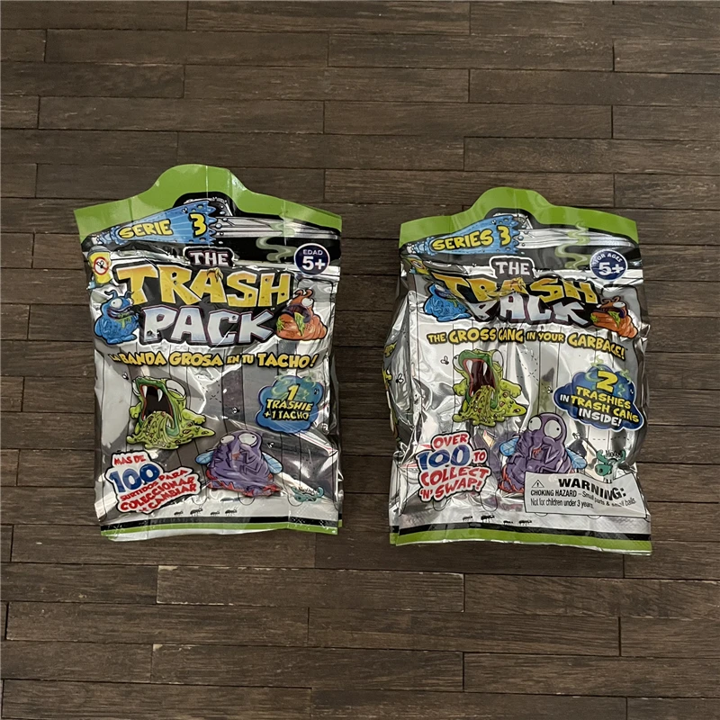 

Genuine Cartoon Landfill Trash Pack The Gross Gang In Your Garbage Collection Children Toy Present Blind Box
