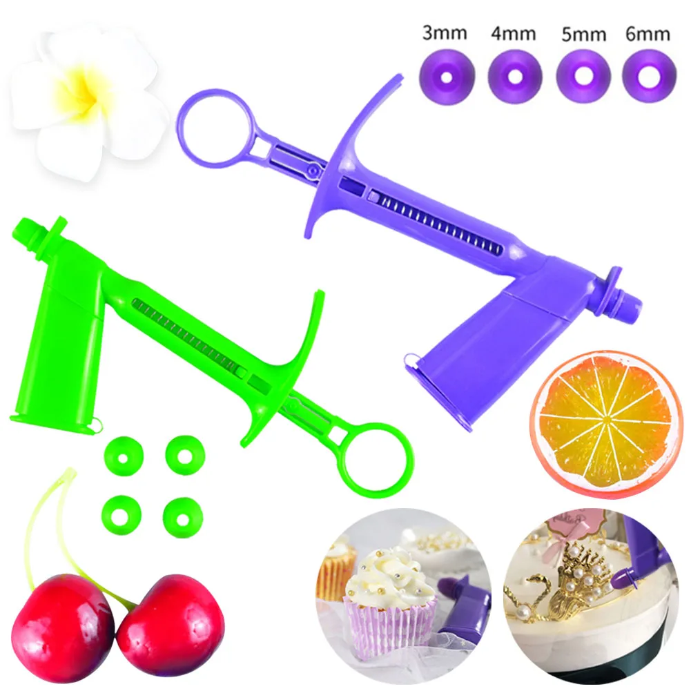 

DIY Cake Decoration Pearl Applicator Detachable Ball Applicator Meatball Coating Tool Pearl Gun Baking Tool Baking Accessories