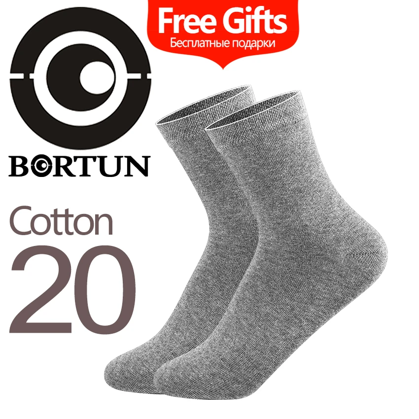 Носки мужские хлопковые 10 пар/лот дышащие деловые черные весна лето (6 5 12)|Мужские