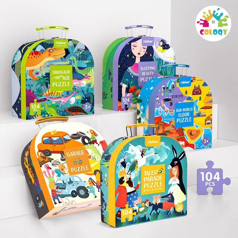 

COLOQY Toys Dinosaur Animal Jigsaw Puzzle Dinosaur Building Blocks Childhood Educational early childhood gift for children