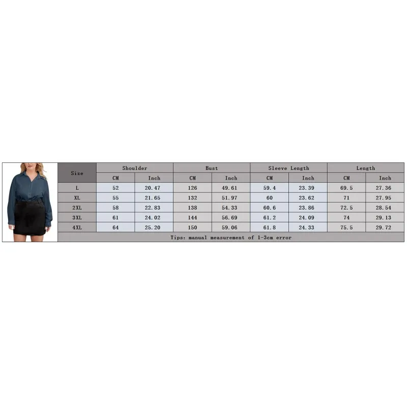 

Fashion Button Up Satin Silk Shirt Women Long Sleeves Loose Vintage Blouse Plus Size