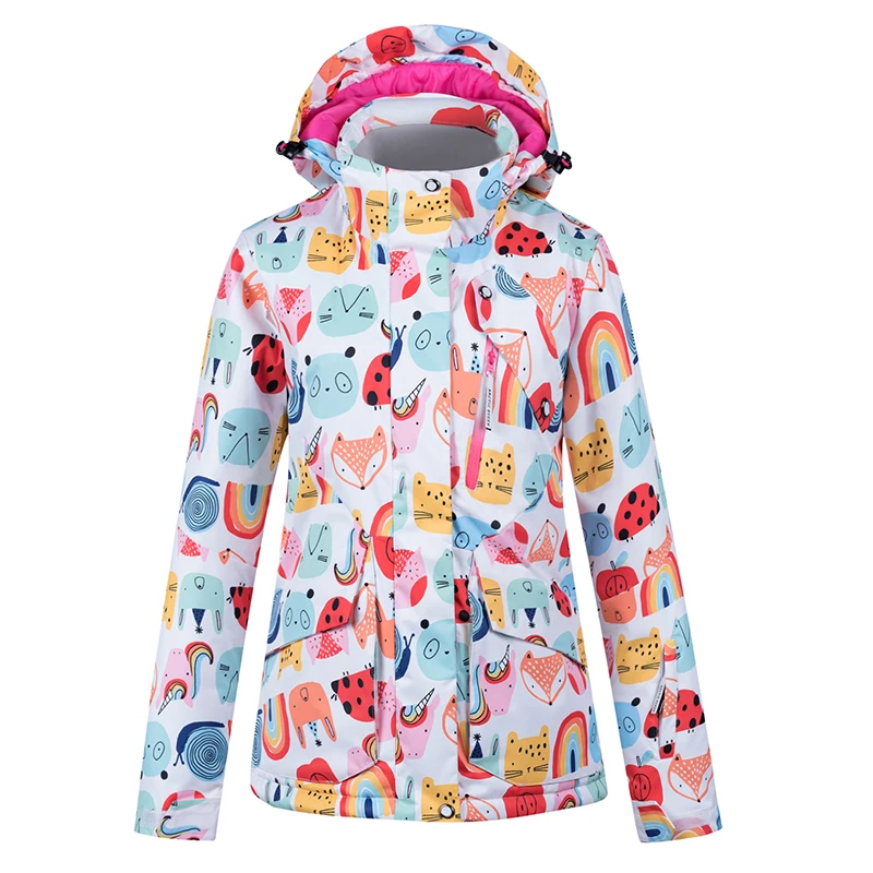 

Women's Ski Jacket Winter Outdoor Warm Windproof Waterproof Breathable Skiing Snowboard Jacket Female Snow Coat Ski Equipment