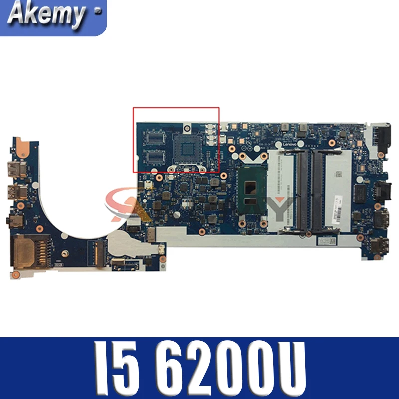 

Akemy CE470 NM-A821 подходит для Lenovo Thinkpad E470 E470C ноутбук материнская плата Процессор I5 6200U DDR4 100% тесты работы