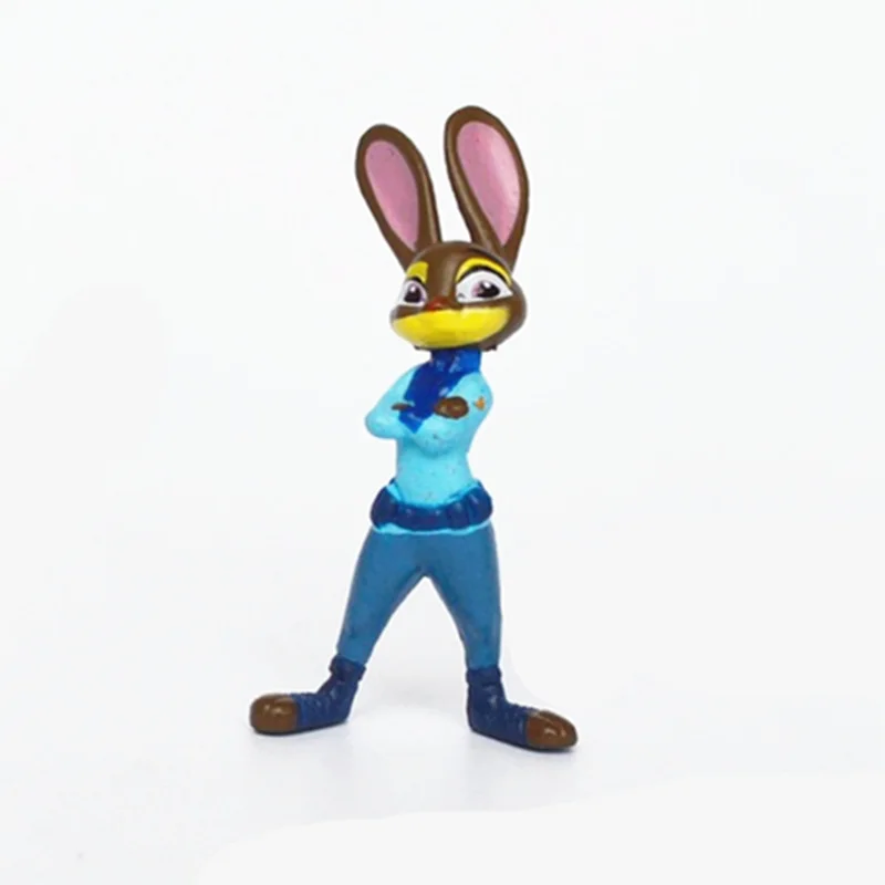 12 шт. disney Crazy Animal City Rabbit Judy Fox Nick Chief Bogo Benjamin Clawhauser Leodore Lionheart ручные офисные