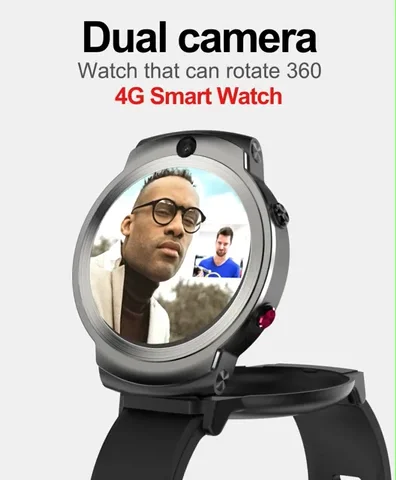 

JMPOZ BT Smart Fitness Watch DM28 4G Android 7.1 WiFi GPS Health Wrist Bracelet Heart Rate Sleep Monitor Mobile Phone Watch