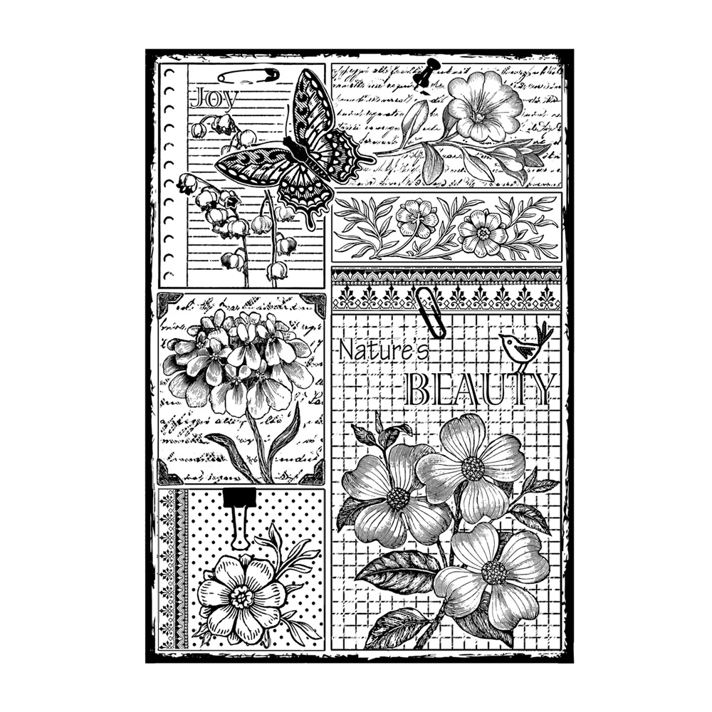 Прозрачный силиконовый штамп/печать для скрапбукинга сделай сам/декоративный