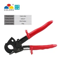 hs 325a shear range 240mm2 ratchet cable cutter copper and aluminum cables and wires plier tool wire cutter adjustable size