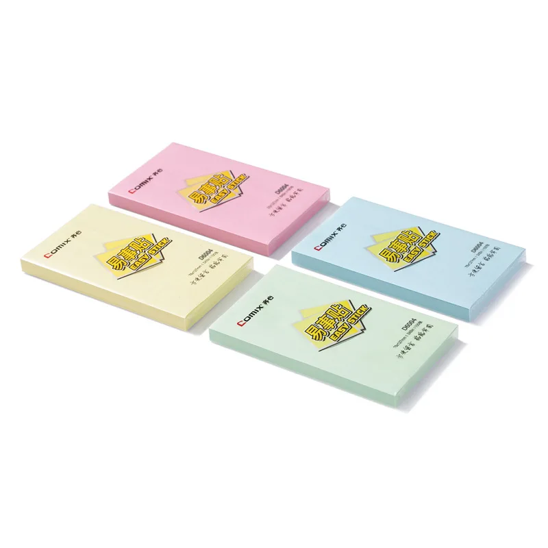 

1 PC Memo Pads Comix D6004 Notes Easy Stick 3x5 Inches(76x127mm) Color Random 100 Sheets Nw:74.4g