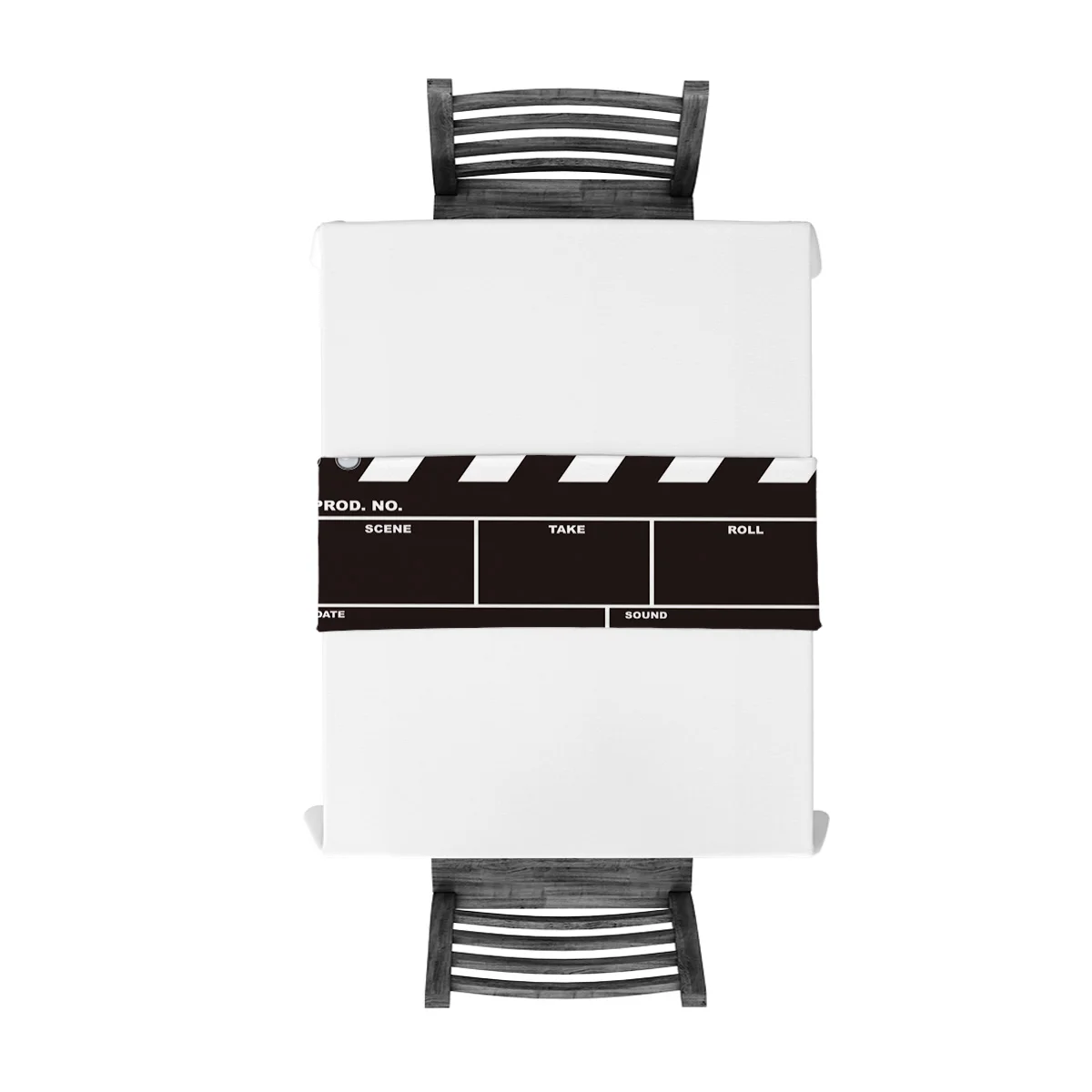 Film Props Wallboard Table Runner Flag Home Party Decorative Tablecloth Runners | Дом и сад