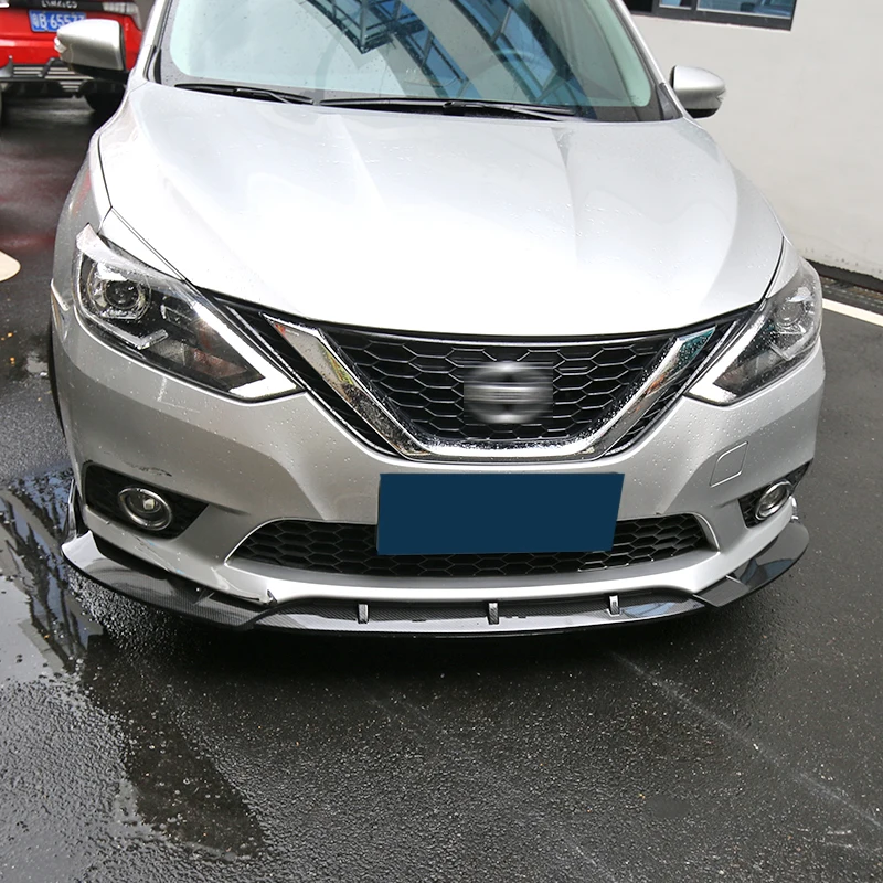 Защитный спойлер для переднего бампера комплект защиты корпуса губ декоративная