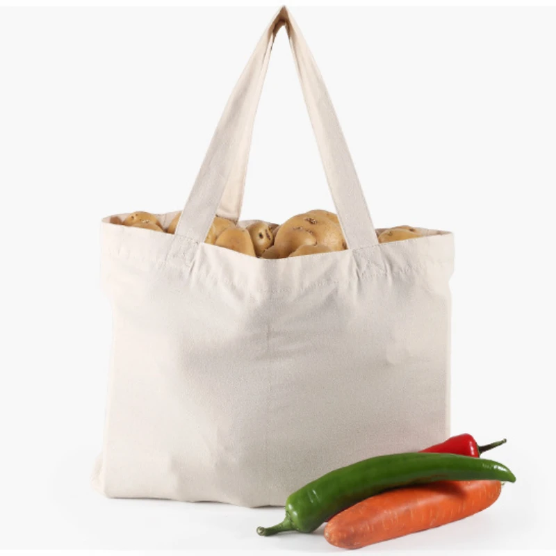 

Lattice Cotton Tote Bag Eco Friendly Products Zero Waste Reusable Kitchen Organizer Storage Bags Bolsas De Almacenamiento JQ
