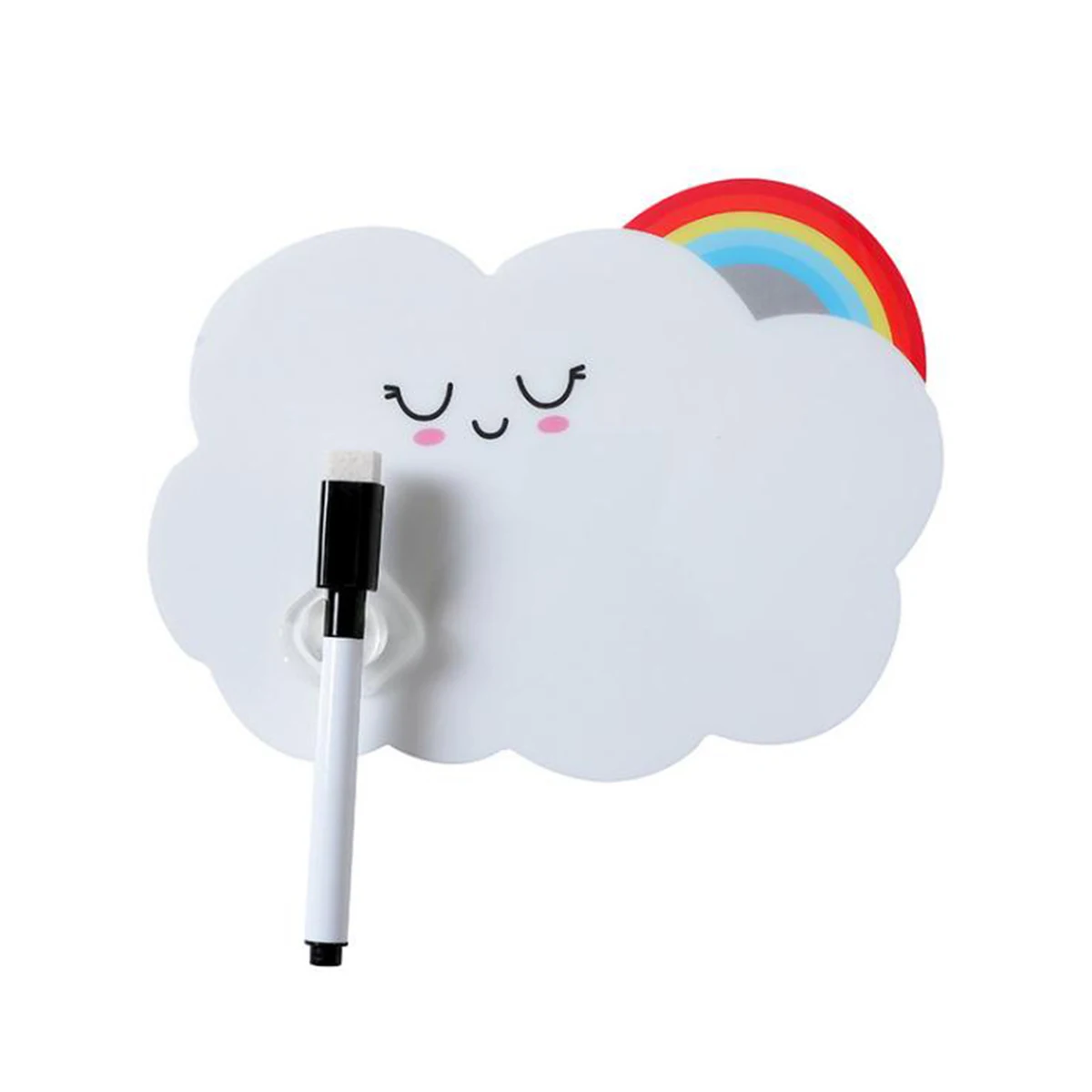 Симпатичная доска для сообщений в холодильнике стираемая ручка + Липкие заметки