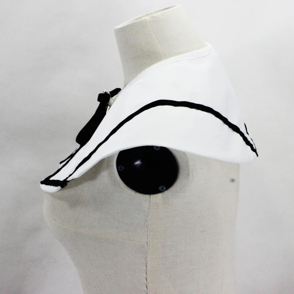 Хлопковая шаль украшение Dickie с бантом свинцовый воротник белая рубашка женское