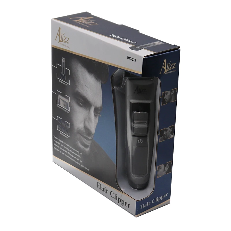 

Powerful professional hair clipper men rechargeable hair trimmer for finishing, fading, blending cordless cord haircutting kit