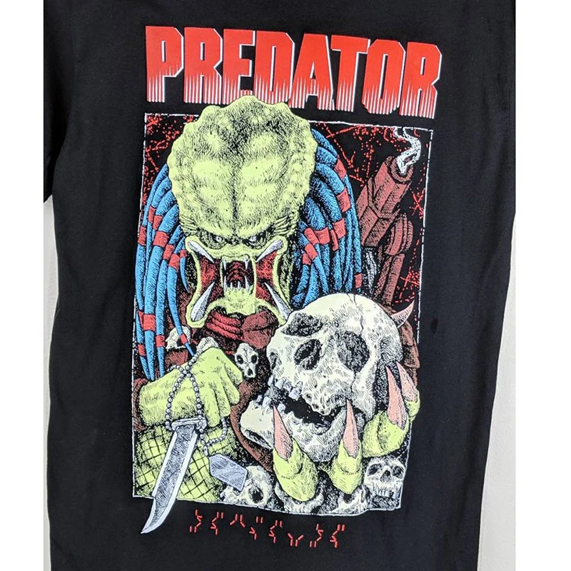 

Predator T-shirt Trendy retro printed unisex T-shirt