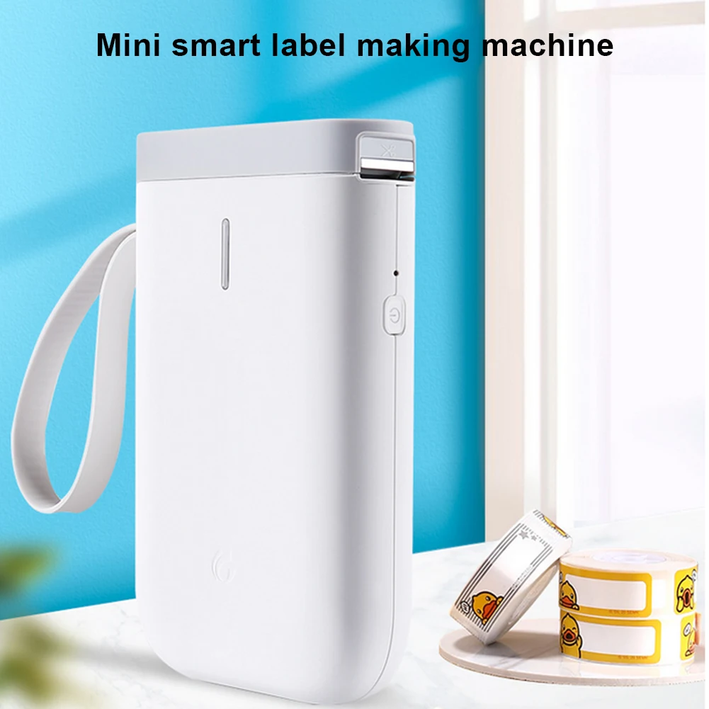

ANENG D11 Wireless label printer Portable Pocket Label Printer Bluetooth Thermal Label Printer Fast Printing Home Use Office