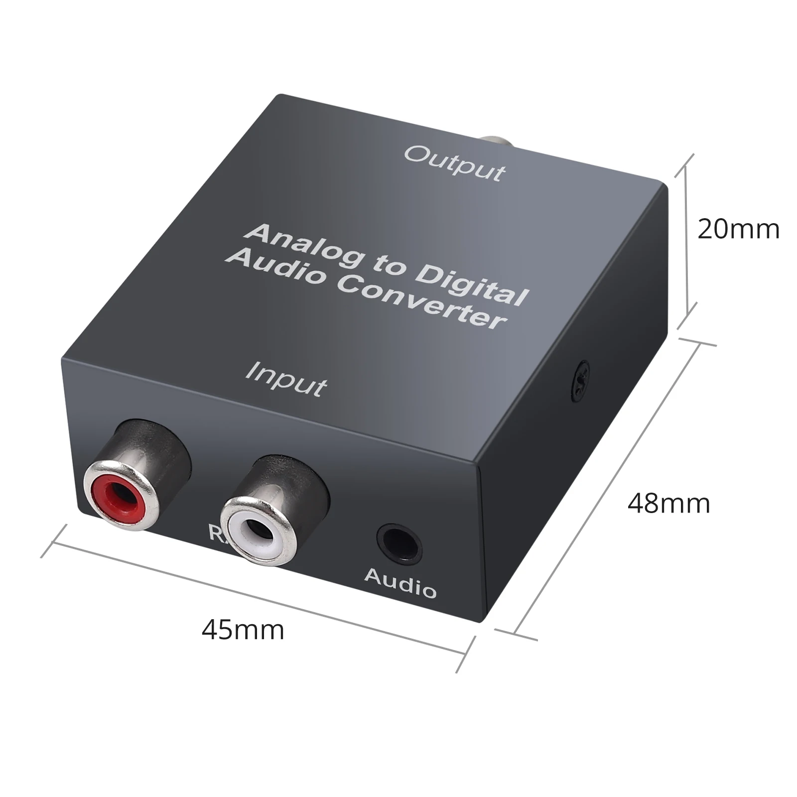 Neoteck аналоговый в цифровой аудио конвертер R/L RCA 3 5 мм AUX коаксиальный Toslink