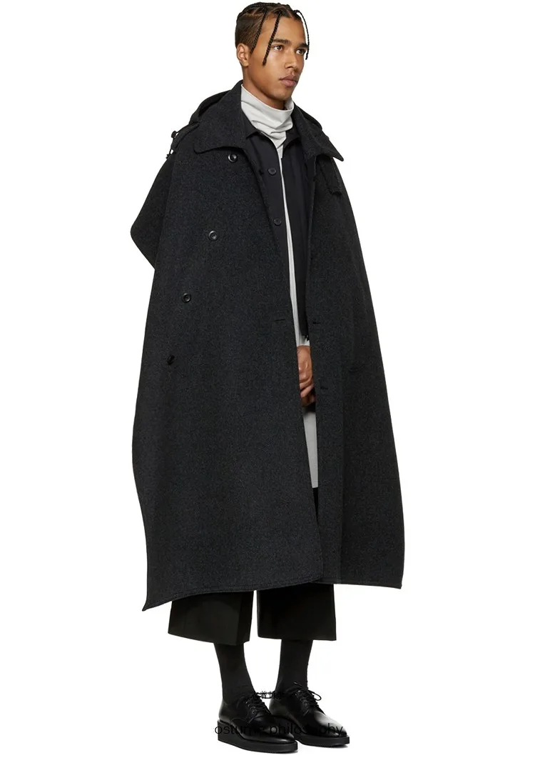 Мужская одежда GD стильные модные Подиумные уличные прямые брюки с широкими