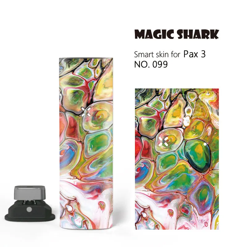 

Magic Shark Leopard Painting Sexy Woman Wrap Full Film for Pax 3 Case Cover Skin Sticker for Pax 3
