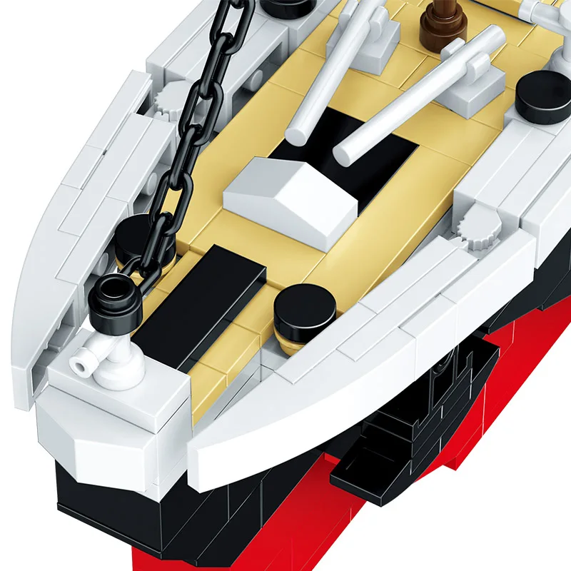 

Creative Movie Series The Titanic RMS Cruise Steamboat Building Blocks Bricks Children Christmas Toys Gifts