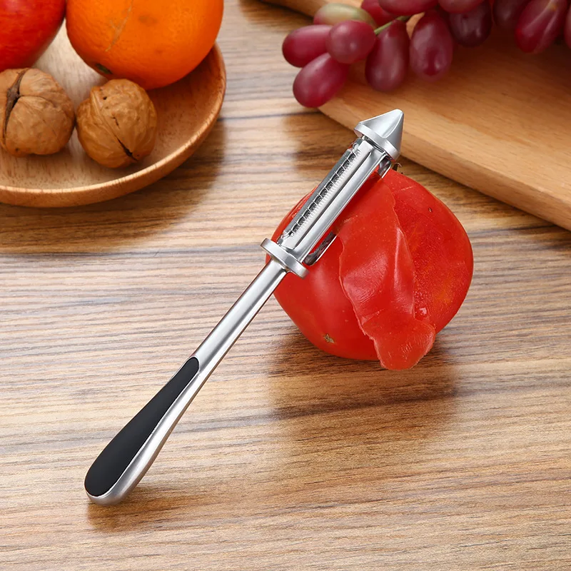

Multi-function Peeler Convenience Durable Safety Long Handle Kitchen Tools For Vegetable Fruit TS1 Kitchen Knives Accessories