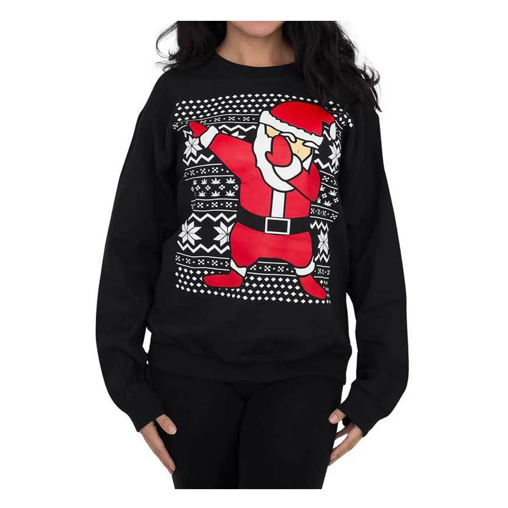 Женские рождественские мужские вечерние толстовки с принтом снежинок для