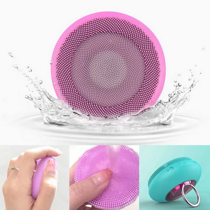 Силиконовое кольцо Пряжка Очищающий Инструмент Электрический моющий инструмент