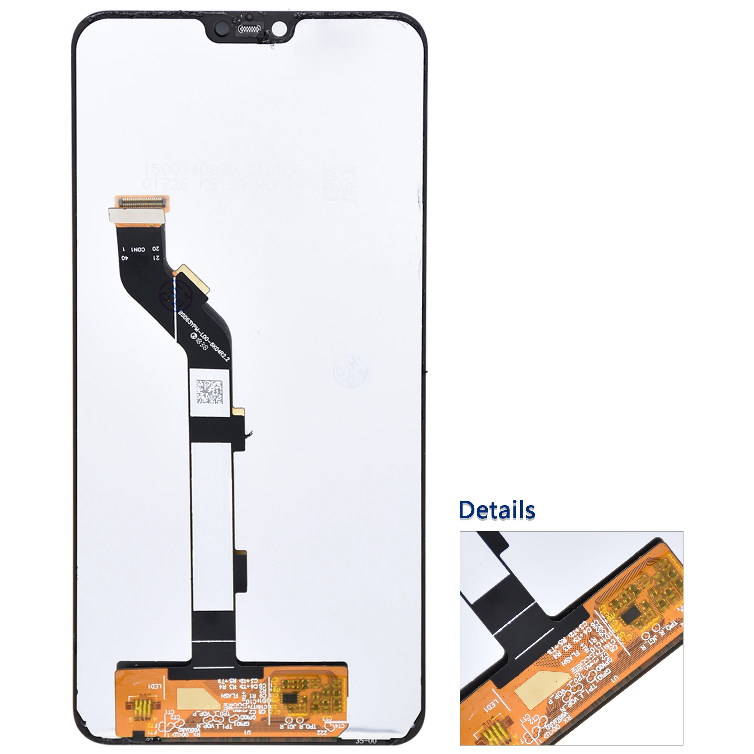 

Original 6.26" LCD For Xiaomi Mi 8 Lite LCD Display Touch Screen Digitizer Assembly With Frame For Xiaomi Mi8 Lite Mi 8X LCD