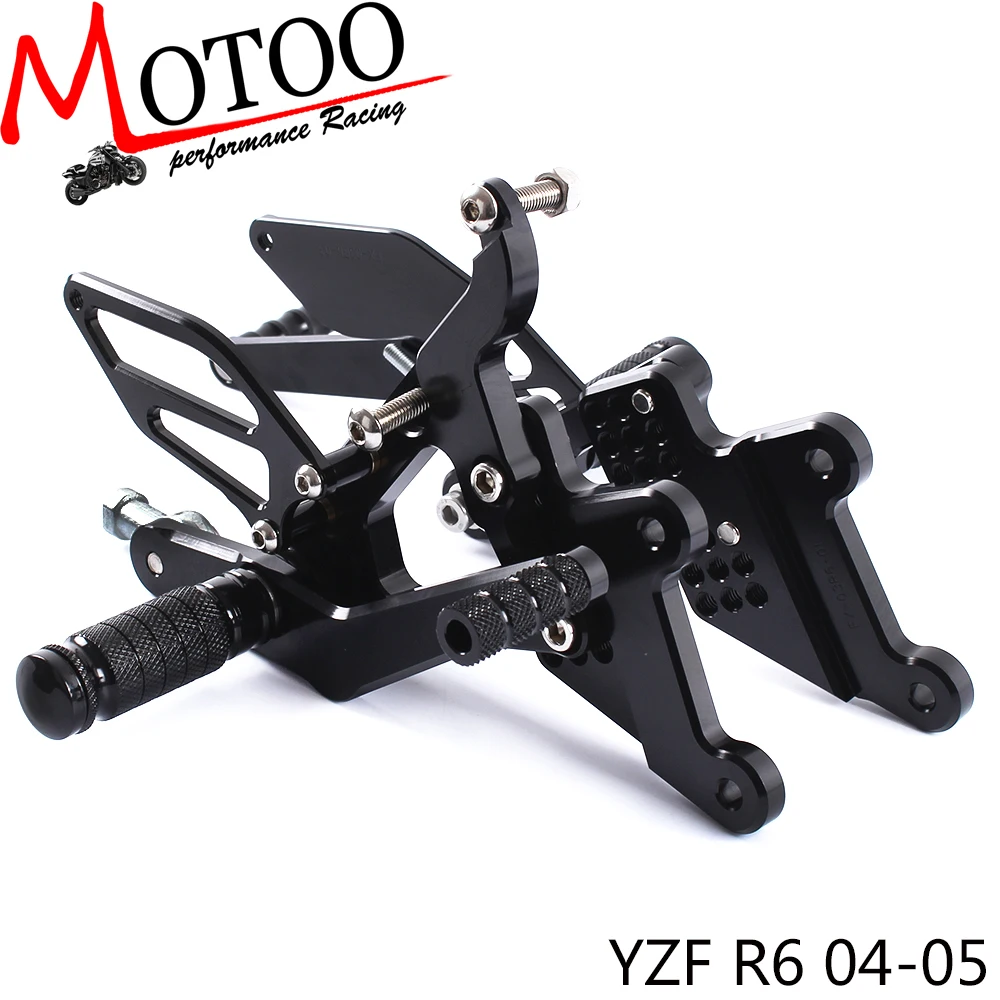 Полностью CNC алюминиевая подставка для ног мотоцикла peg педаль Rearset задний Набор