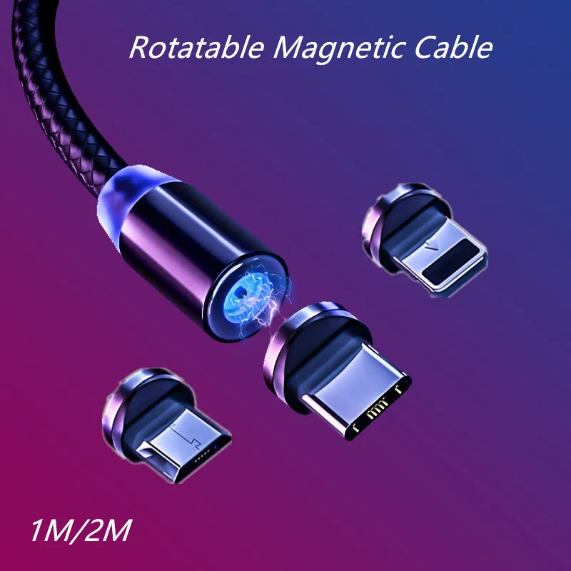 Магнитный кабель Micro USB Type C для Galaxy S20 + S10 Plus Note 9 8 A70 A60 A80 Huawei P20 P30 P40 Pro Honor 30 V10 V20 V30