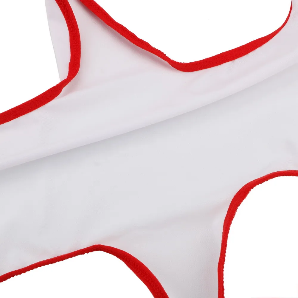 OLO двойное нижнее белье сексуальные Т образные брюки женское кокетливое мужские