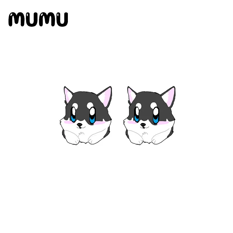 Новинка 2020 серьги-гвоздики с хаски акриловые серьги милой собачкой ювелирные