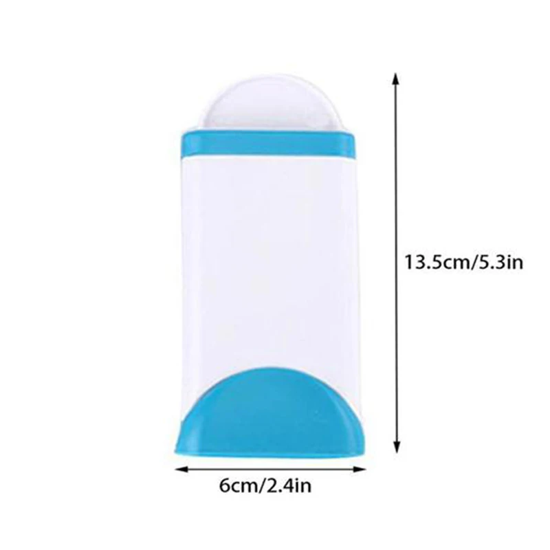 Sky Blue small Magic Clean Brush Reusable Self-Cleaning Pet Hair Brush Set Double Lint Remover Fur Scrub Clothes Bag Dust Brusher - Цвет: Sky Blue small