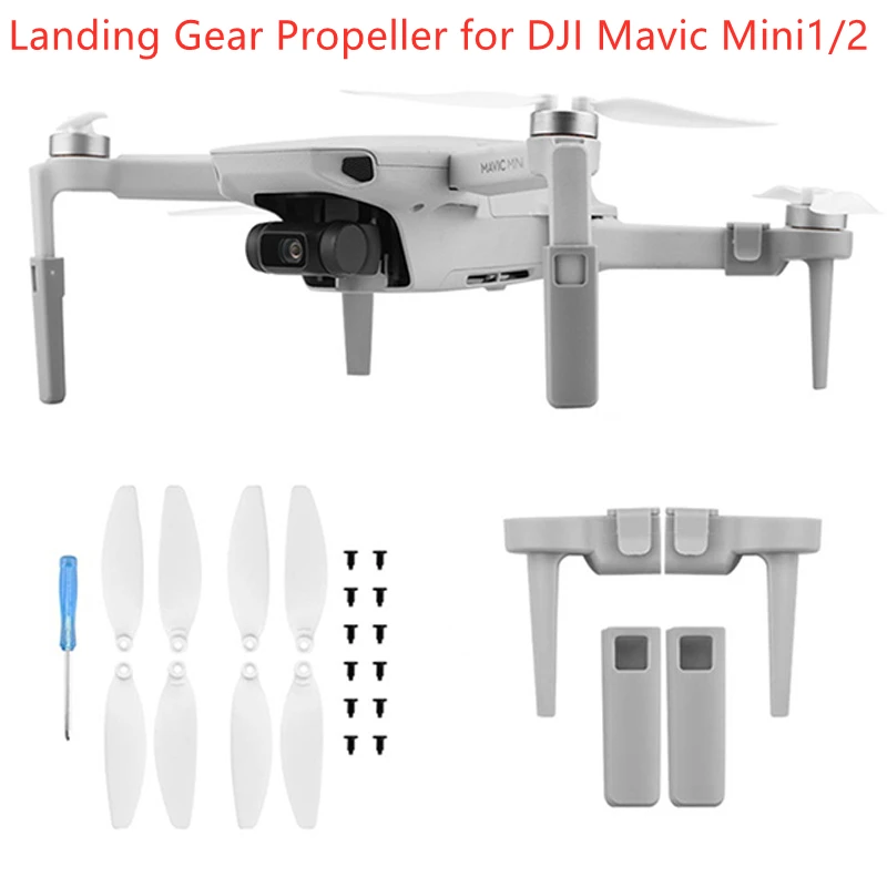 

Посадочное шасси Пропеллер для дрона DJI Mavic Mini 1/2 4726 с низким уровнем шума 4 шт. реквизиты быстросъемное складное лезвие пропеллер с низким ур...