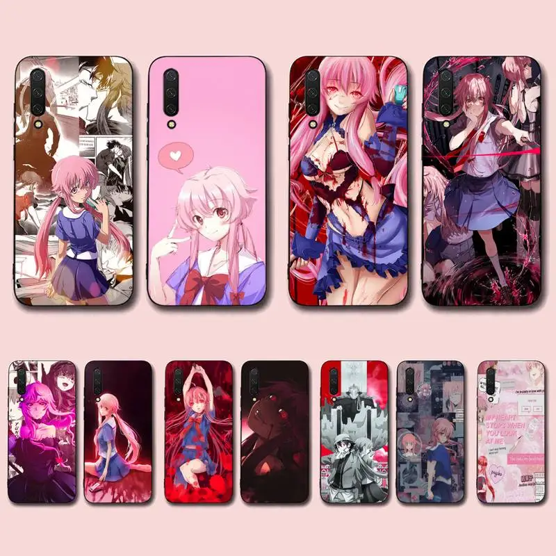 

Anime Mirai Nikki Future Diary Phone Case for Xiaomi mi 5 6 8 9 10 lite pro SE Mix 2s 3 F1 Max2 3