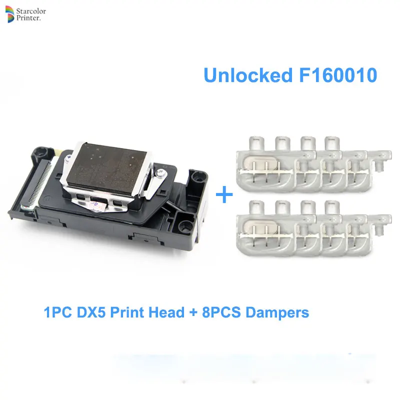 Brand New F160010 Unlocked Printhead DX5 Printer head For Epson 7800 7880 9800 9880 4400 4800 4880 9400 R1800 R1900 R2000 R2400 |