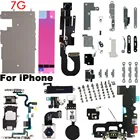 Комплект внутренних деталей для iPhone 7G 7Plus, кнопка домой, основная фронтальная камера, шлейф для зарядки и громкости, динамик