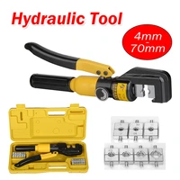 manual hydraulic tools 5 6t cable lug crimper plier hydraulic crimping compression tool set powerful clamp yqk 70 range 4 70mm2