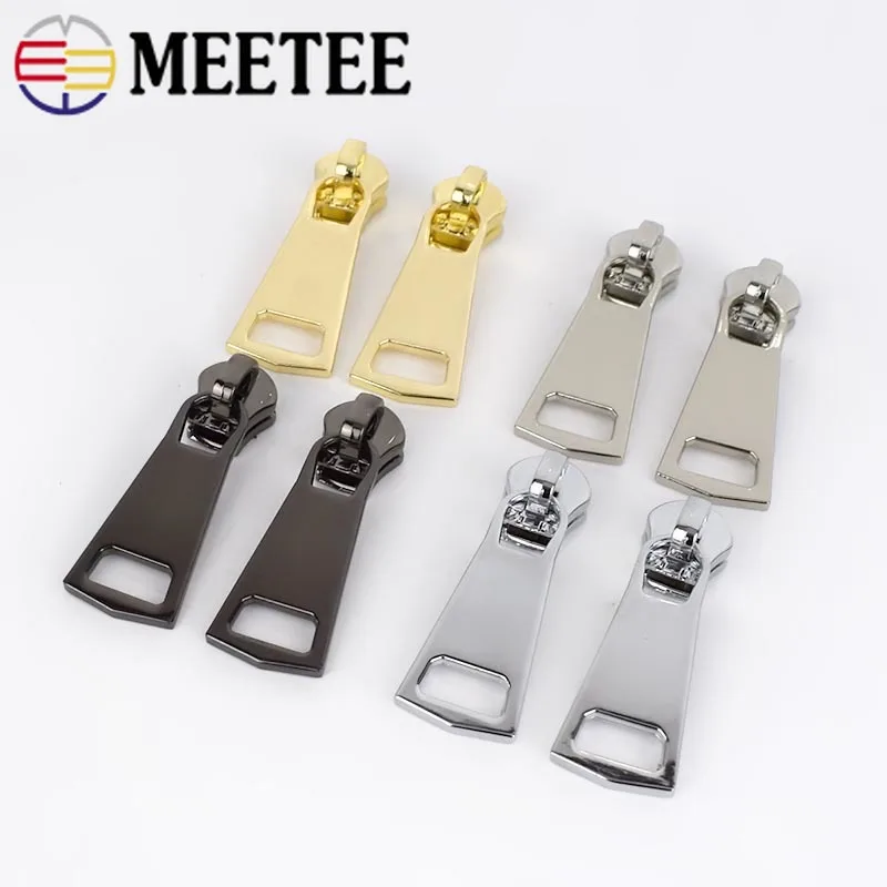 5 шт. слайдеры на молнии для 8 # Металлические одежда ремонтные комплекты сменные