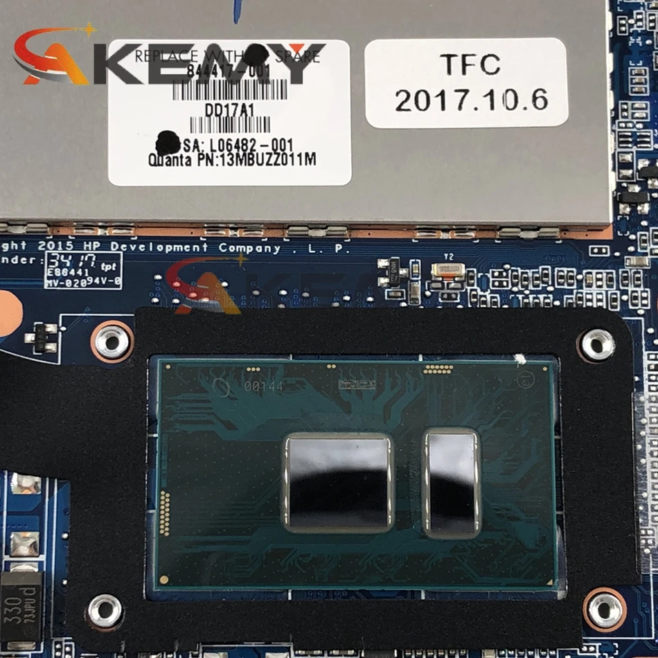 

For HP 1040 G3 Laptop Motherboard DA0Y0FMBAJ1 DA0Y0FMBAJ0 DAY0FAMBAC1 With I5-6300U 16GB-RAM 844416-001 844416-601 100% Test OK