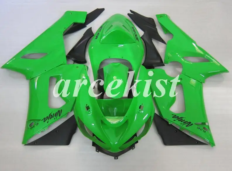 Комплект обтекателей для мотоцикла 4 подарка полный комплект Kawasaki Ninja ZX-6R 2005 2006 05 06