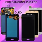 1 шт. протестированный 5,2 дюймовый OLED J5 2016 дисплей для Samsung Galaxy J510 ЖК сенсорный экран дигитайзер J510F сменная сборка