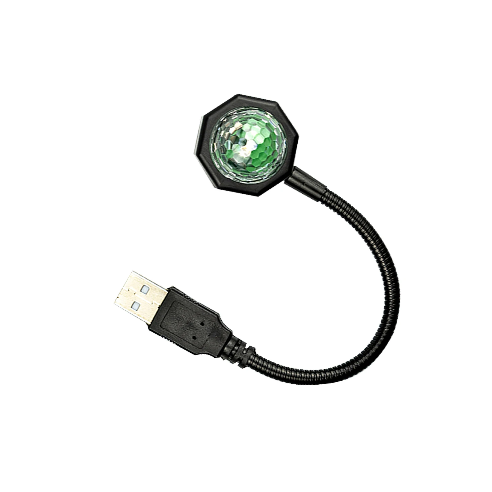 

Car Star Projection Lamp Starry Nebula Atmosphere Projection Lamp with 9 Modes Freely Adjustable Rod USB Car Atmosphere Lamp