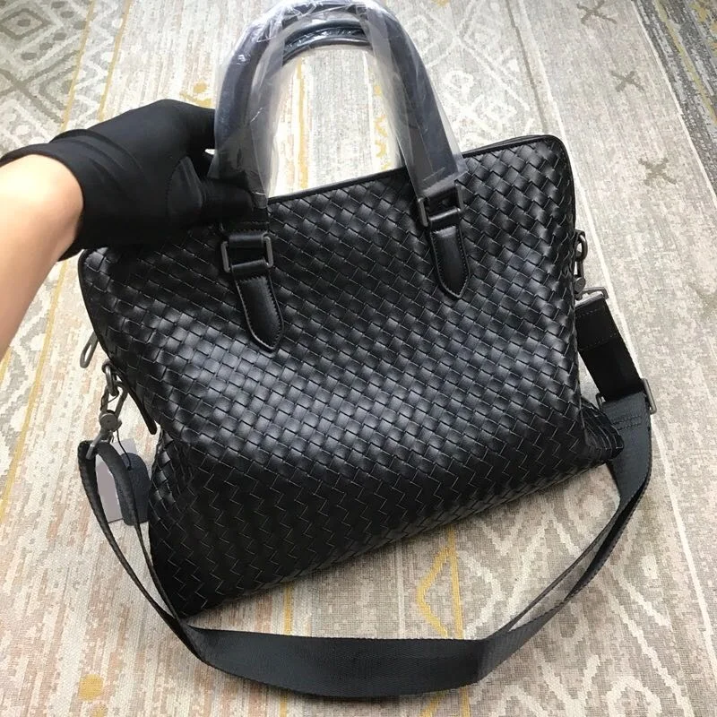 

New Style 2020 Men Briefcase Business Shoulder Bag Leather Messenger Bags Computer Laptop Handbag Bag Men's Travel Bags