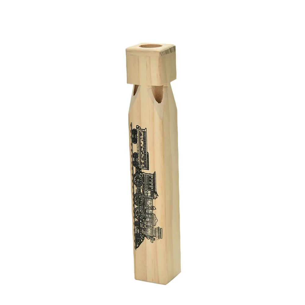 

1 PC Funny Gift Toys for Kids Children Wholesale Practical Wooden Musical Train Whistle Music Toy